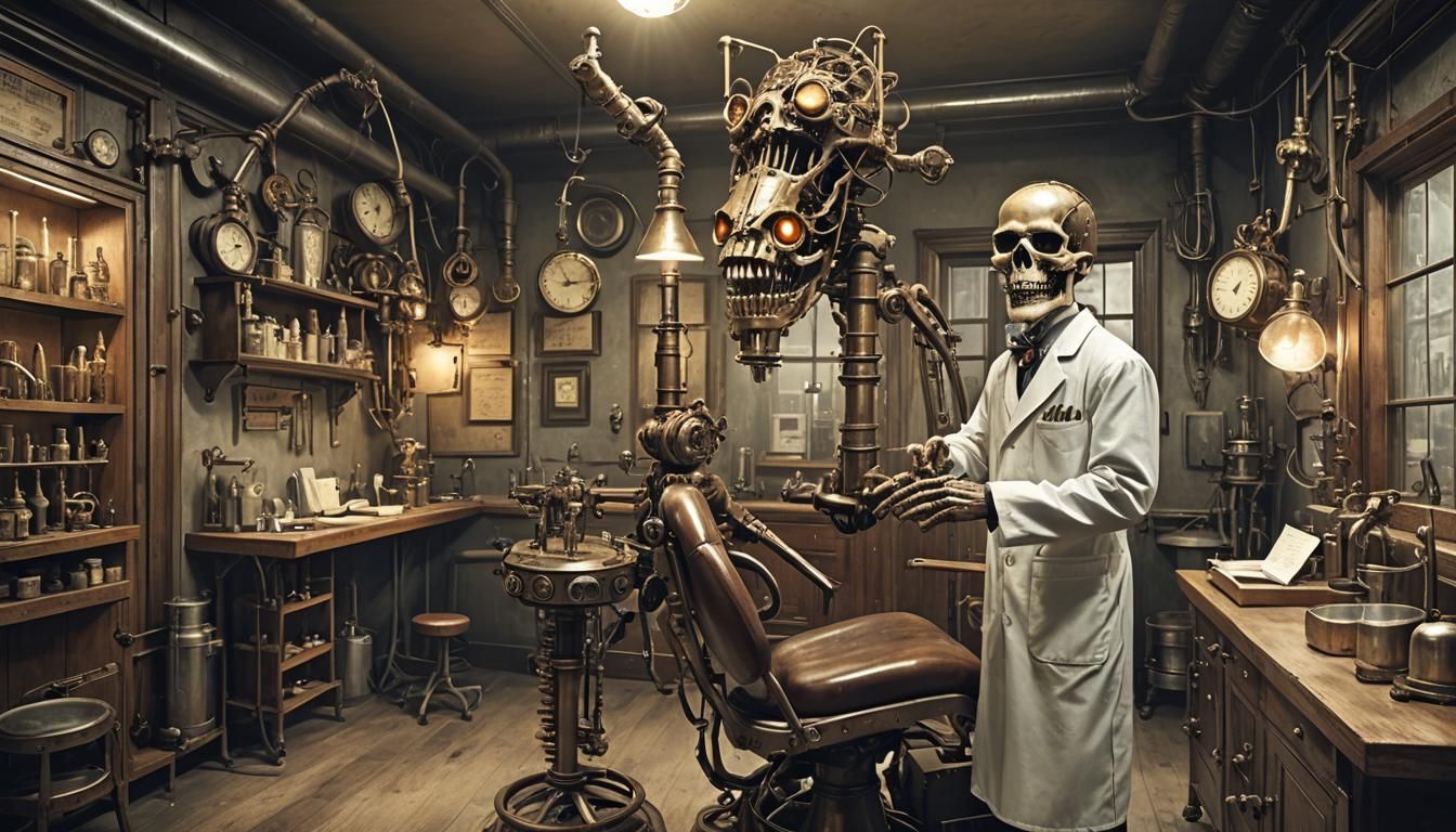steampunk dentist