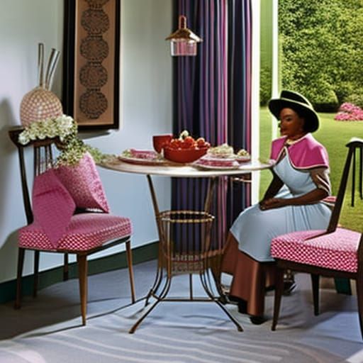 "Rose's Private Domain" - Retro 1950s Inspired/Illustration ...