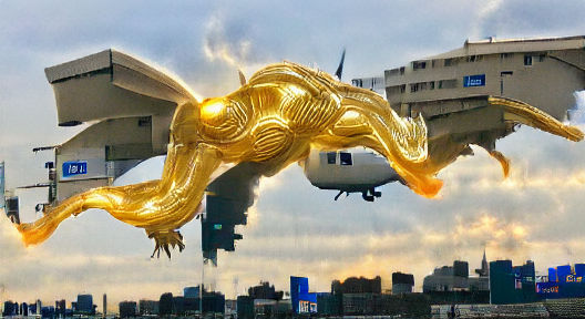 Golden Hydra: Mythical Serpent