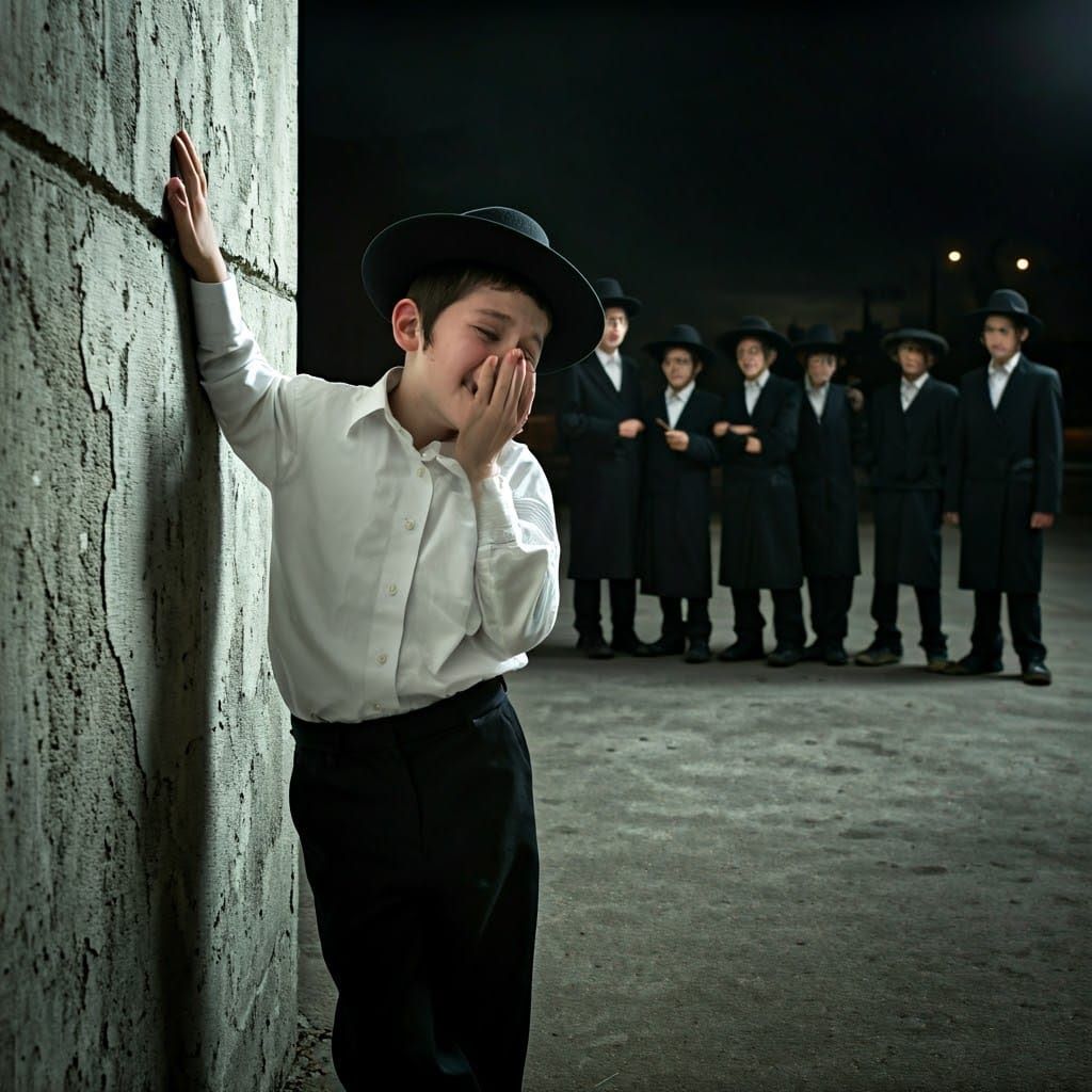 Orthodox Jewish Boy's Anguish in Stark Setting