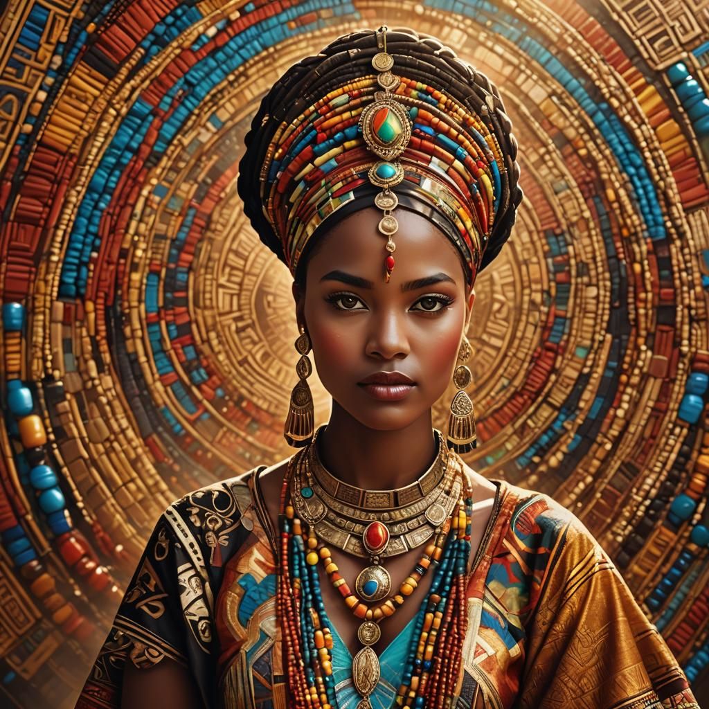 Ethnic Fashion with Leather and Vibrant Colors