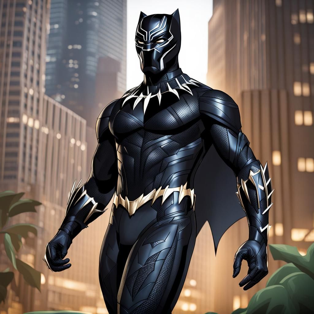 Black Panther Batman Suit: A Superhero Fusion