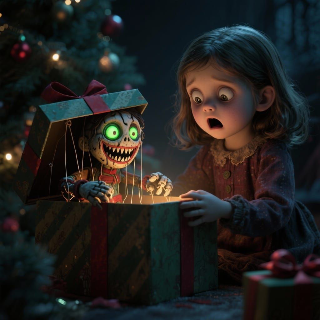 No peeking at gifts!