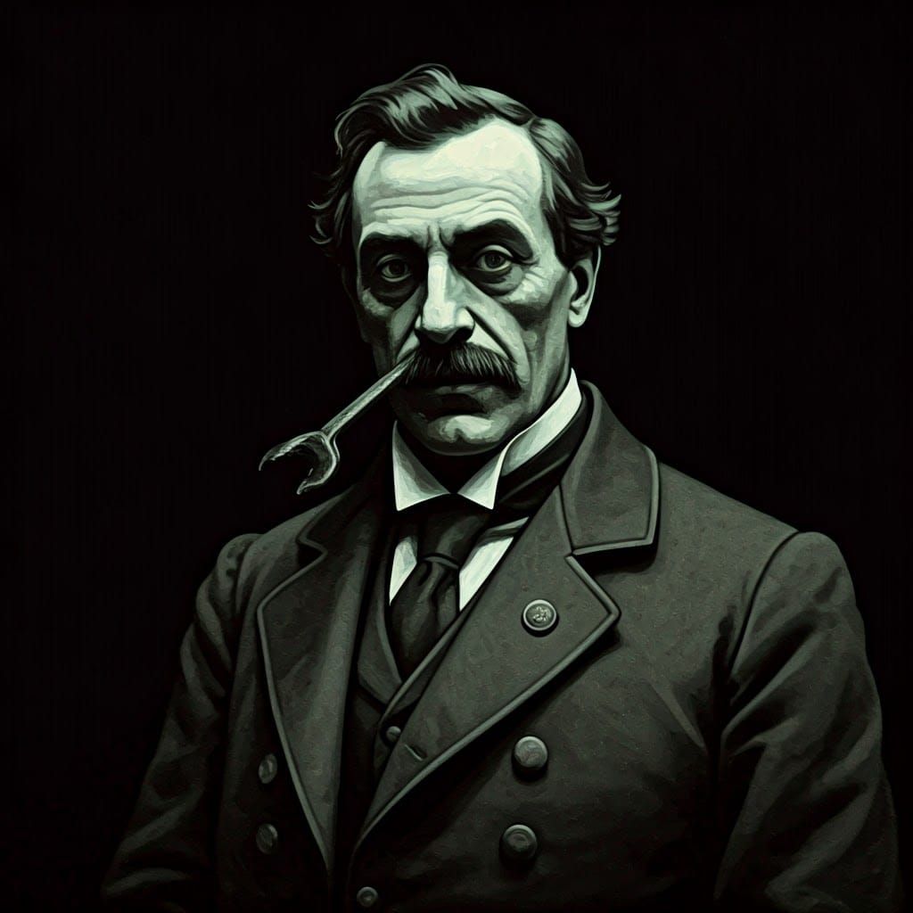 Colonel Mustard in Macabre Ballroom Lithograph