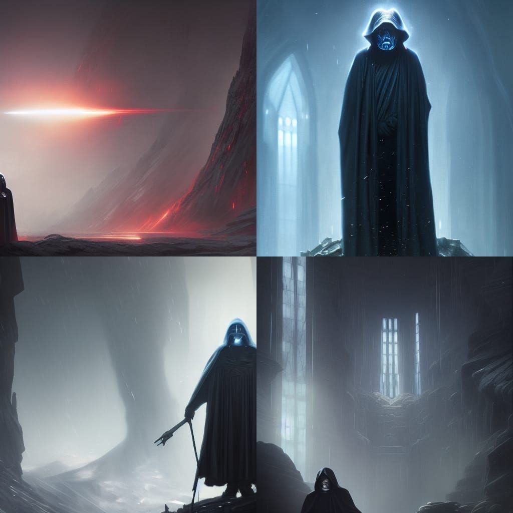 Emperor Palpatine: Dark Fantasy Concept Art