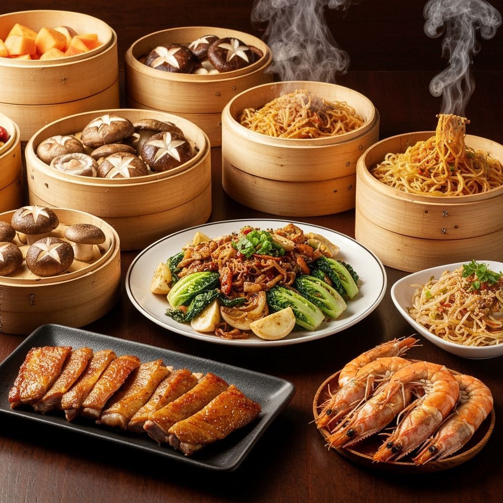 Culinary Array: Roasted, Steamed, Fried, and Grilled Foods