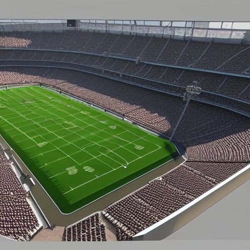 Modern Stadium Design with 3D Rendering