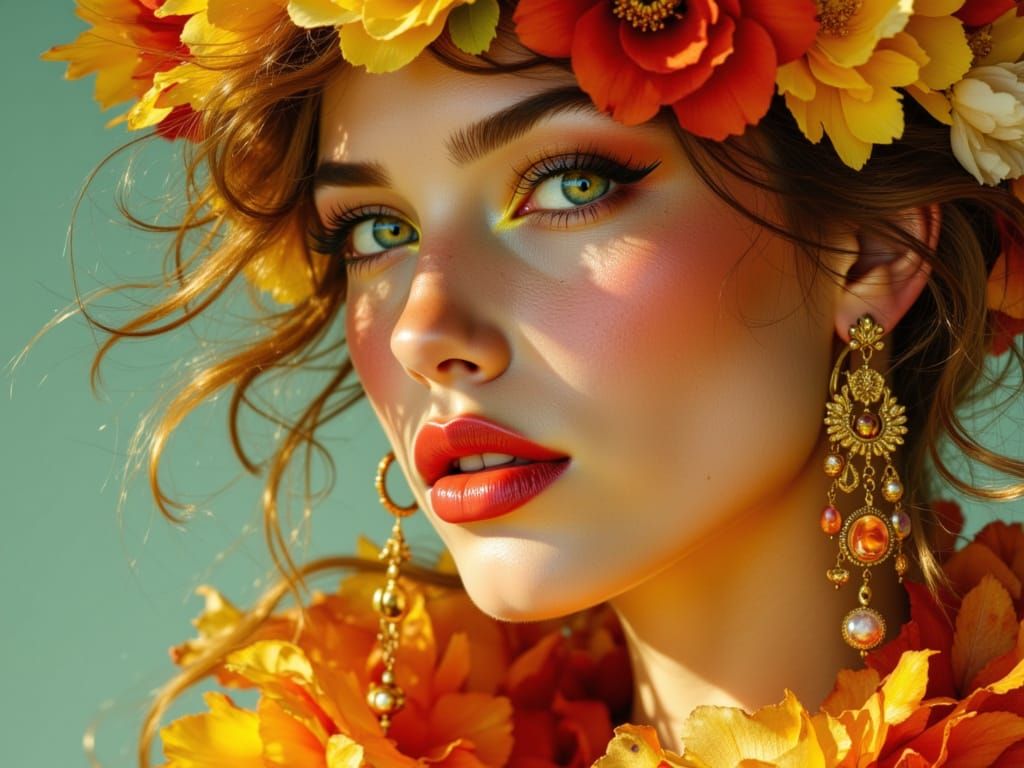 Ruby Rose Pin Up in Vibrant Cine Lighting