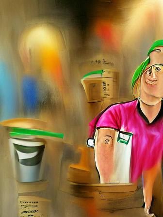 Starbucks employee