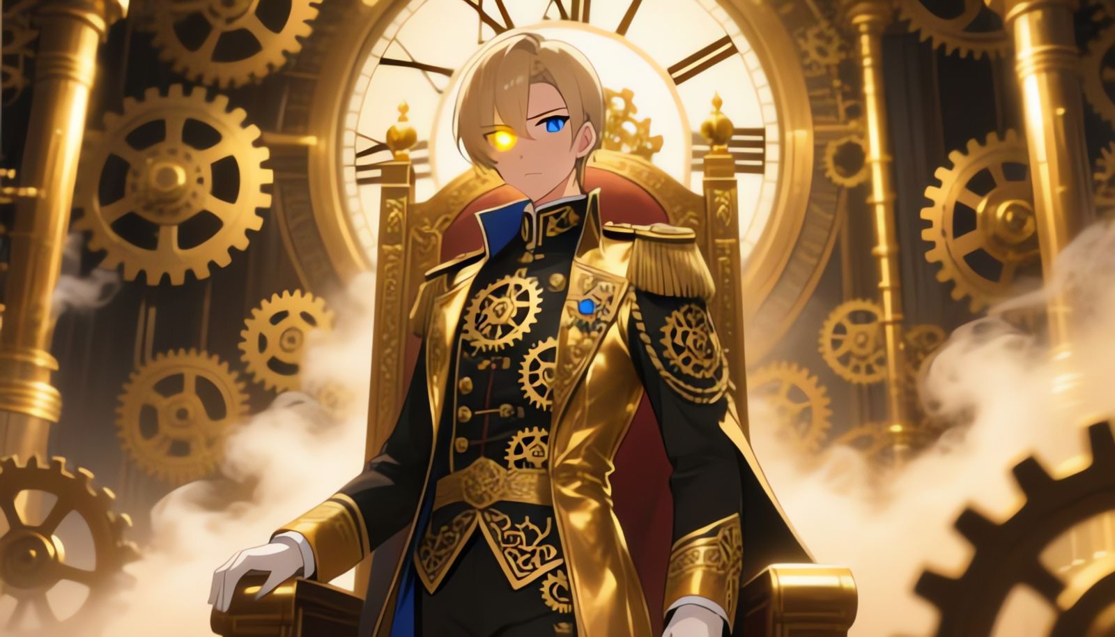 Steampunk Heir in Clockwork Hall