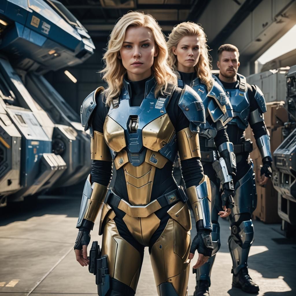 Hyperrealistic Spacecraft Commander Portrait in 8K