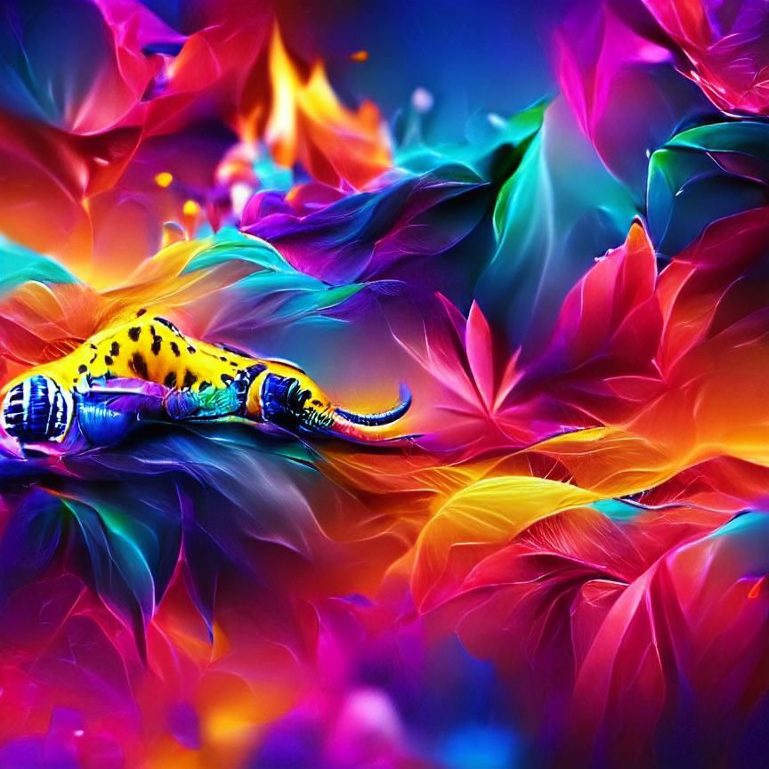 Vibrant AI Generated Image