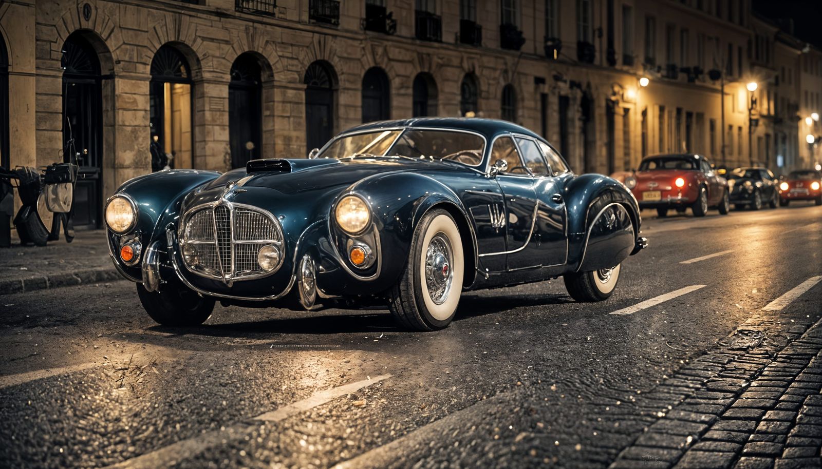 1946 Coupe Car in the Style of Pegaso Z-102