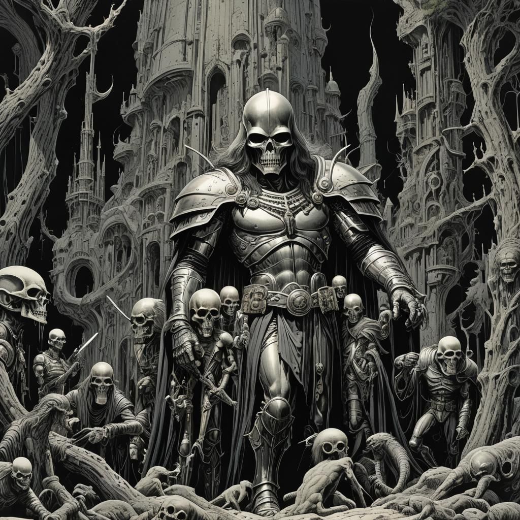 1970s Heavy Metal Magazine Cover Art