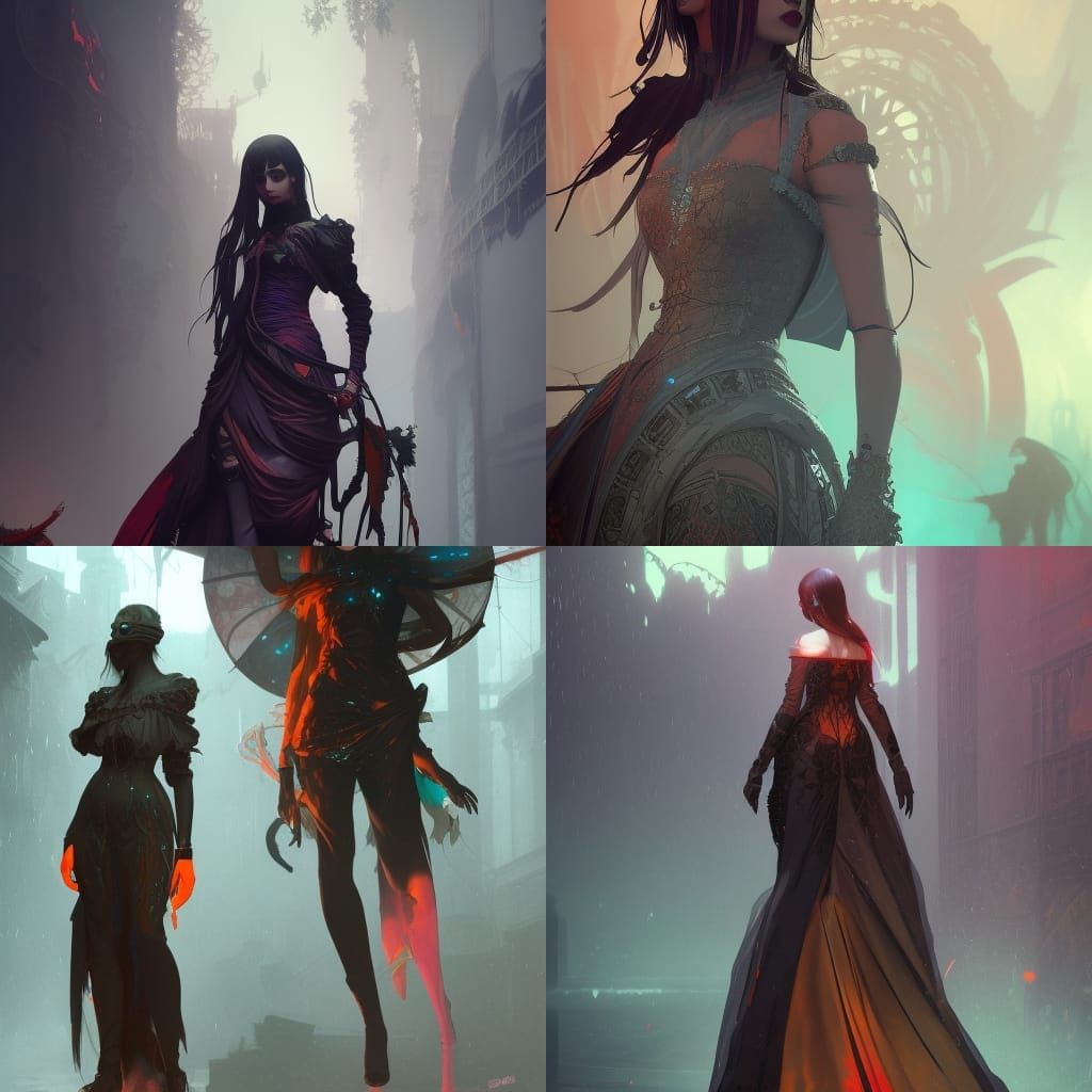 Future Gothic fashion