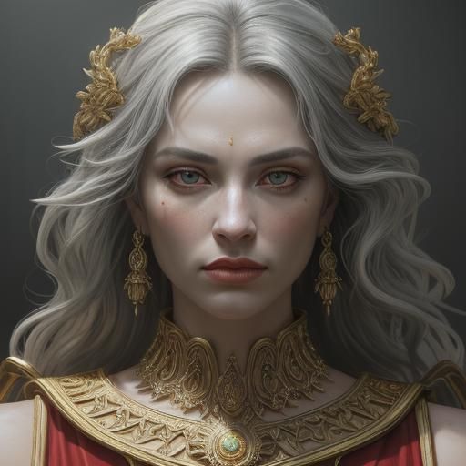 Cinematic Portrait with Vibrant Colors and Golden Hour Light...