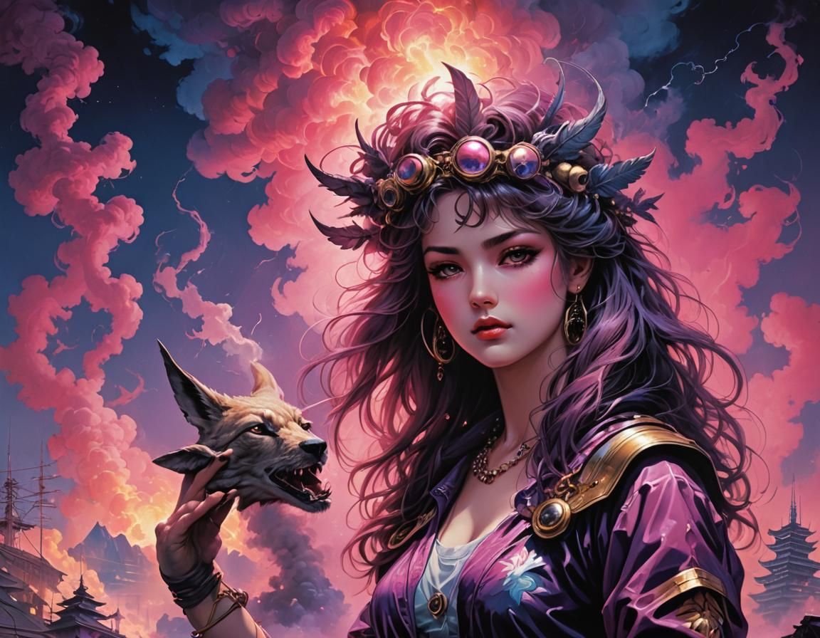 Vaporwave Art: Protecting Youth in a Fantasy Style