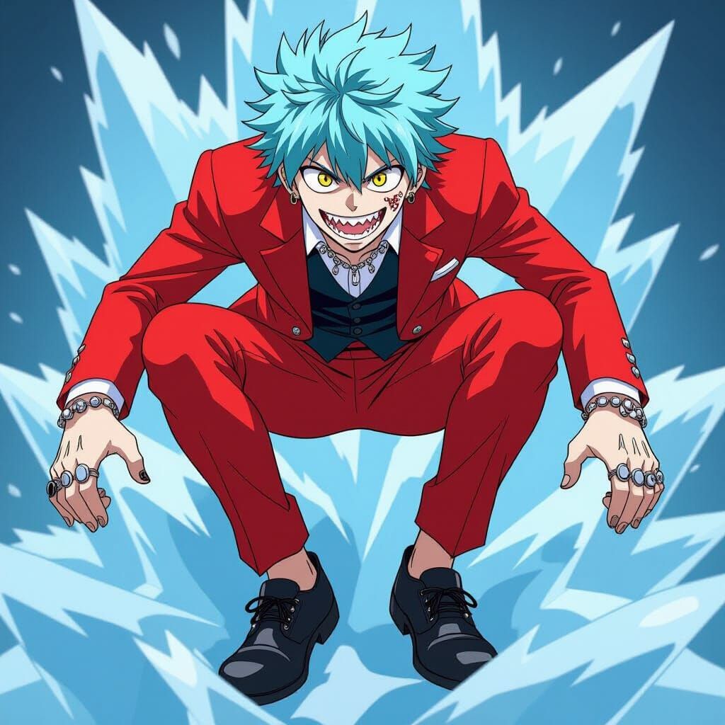 My Hero Academia Transgender Boy with Ice Quirk