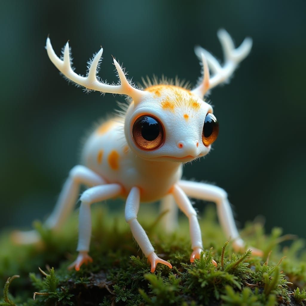 Ethereal Aether Elf in Bioluminescent Grove