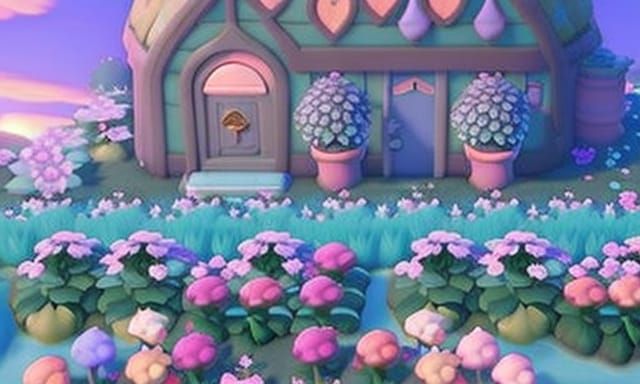 Animal crossing Gardening house