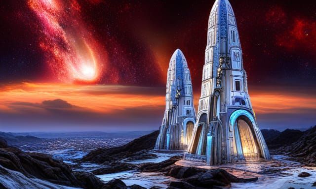 Orgone Towers of Lemuria: Steampunk Hyperrealism