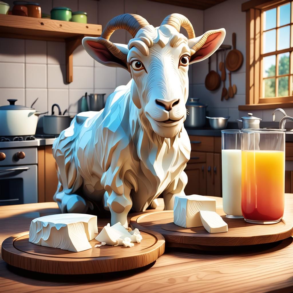 Milk or goat cheese?