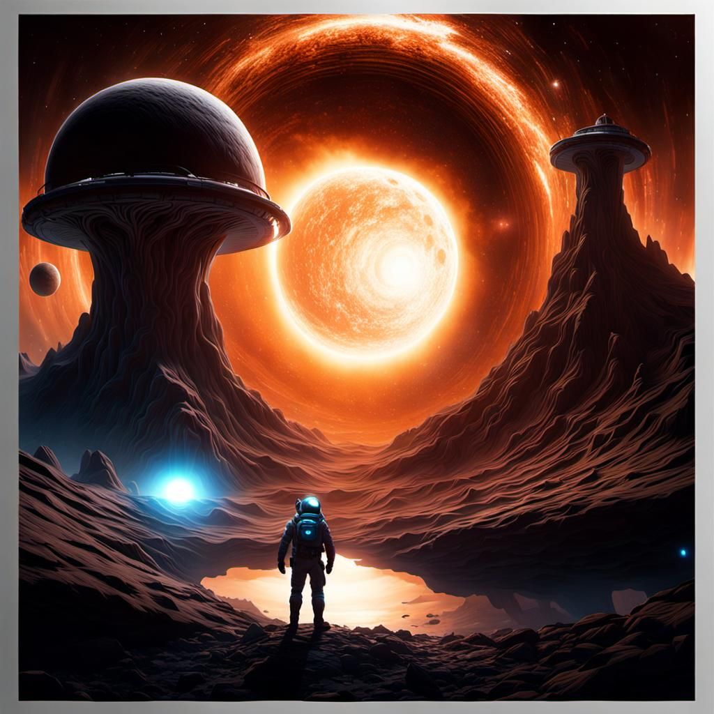 Dark Hole Horror by Greg Rutkowski