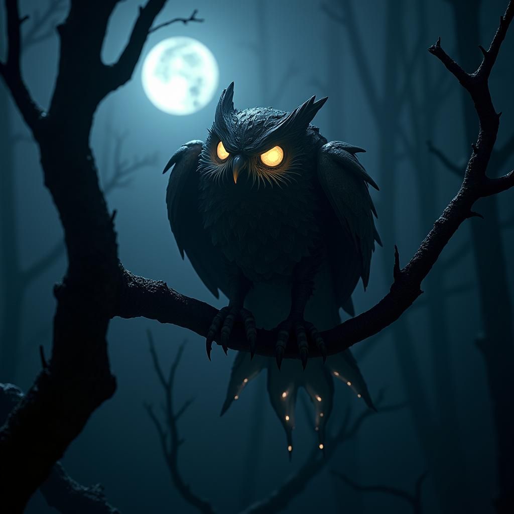 Owlpion: Nightmare Predator of the Cursed Woods