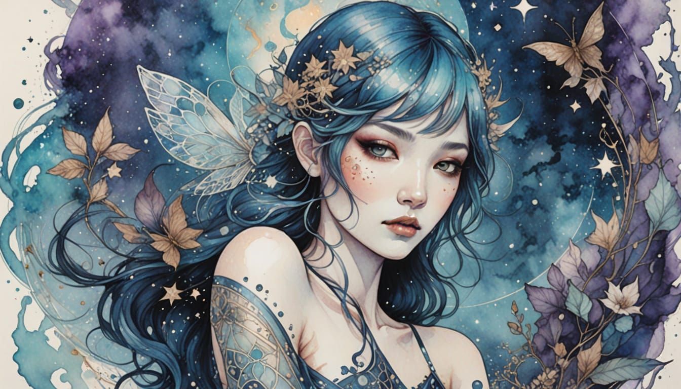 Cosmic Swirl of Enchantment