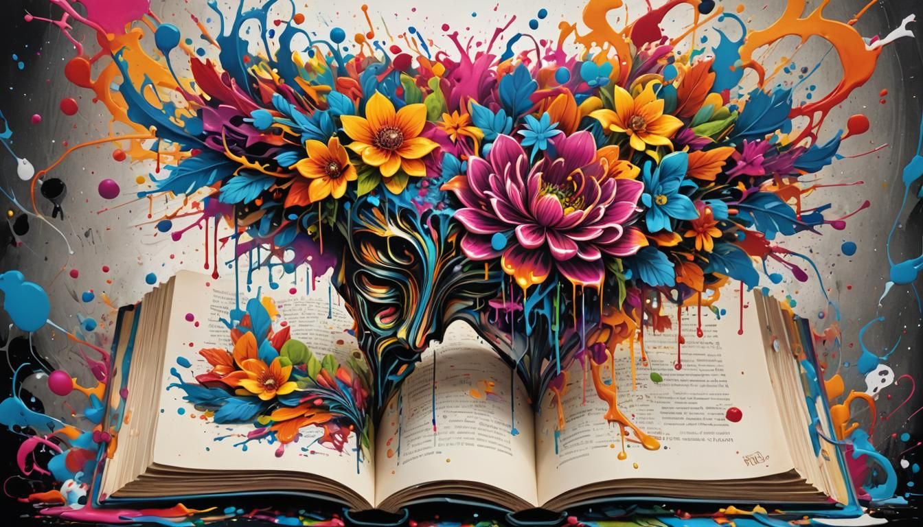 Wisdom Blooming: Graffiti Art From a Book