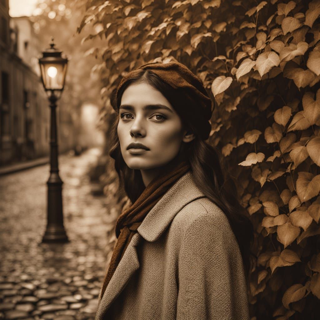 Waiting for her lover