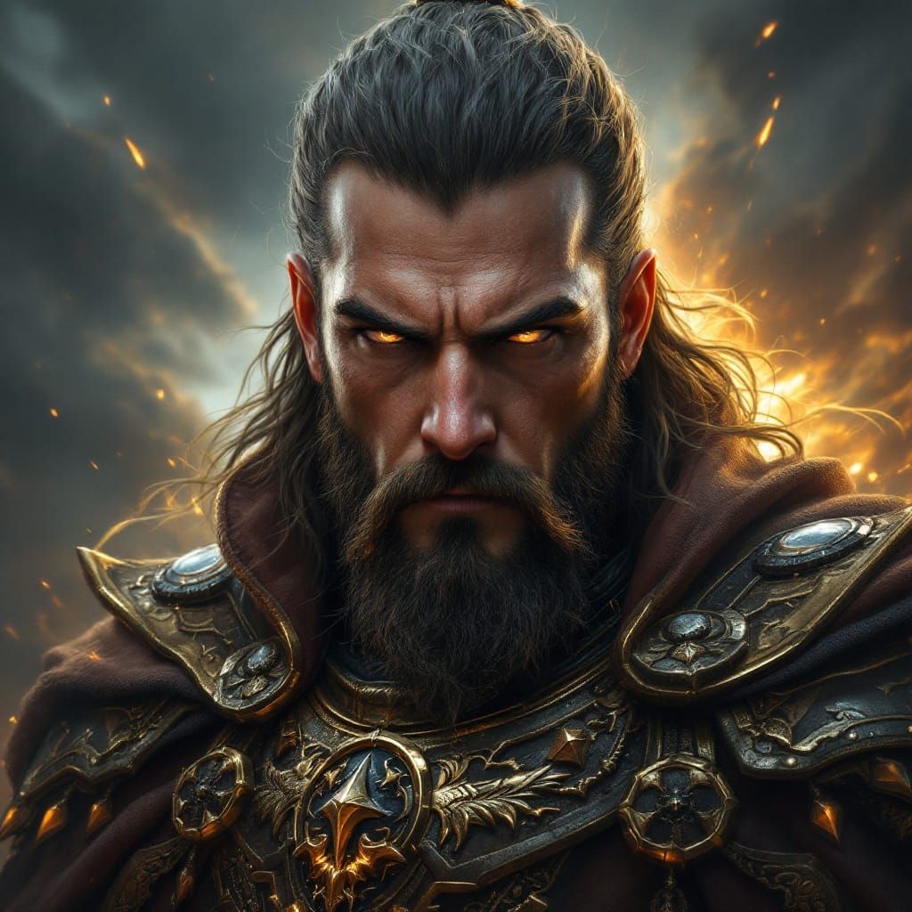 Regal Icon Exuding Power and Dominance