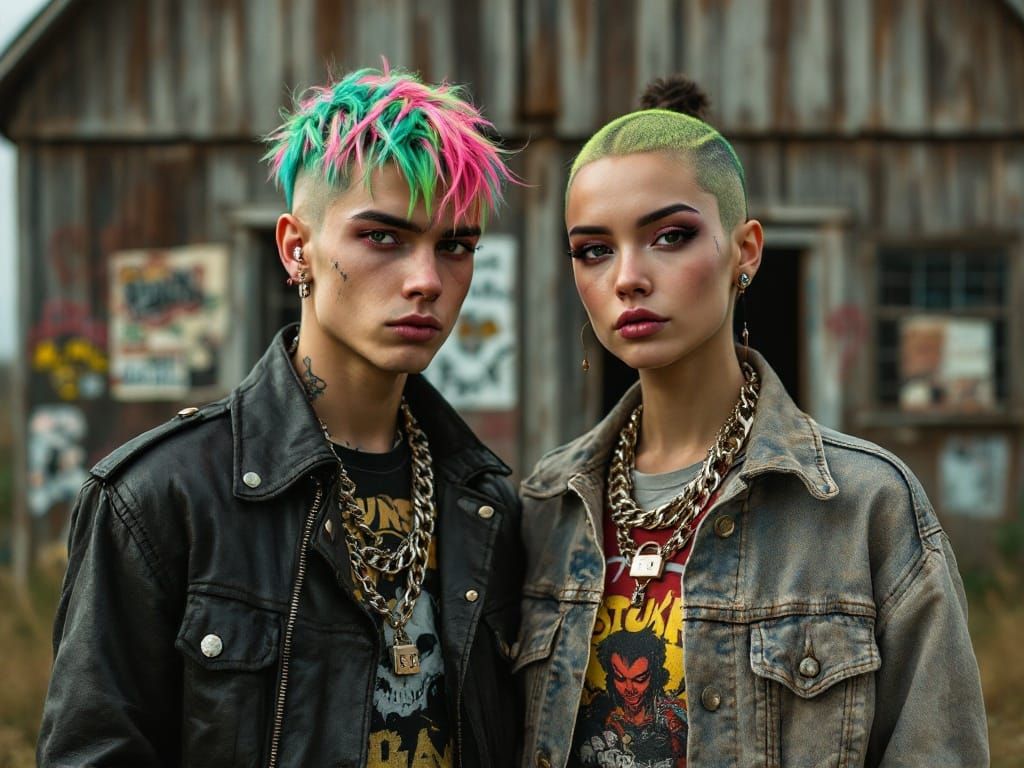 Edgy American Gothic Rebels Refuse Conformity