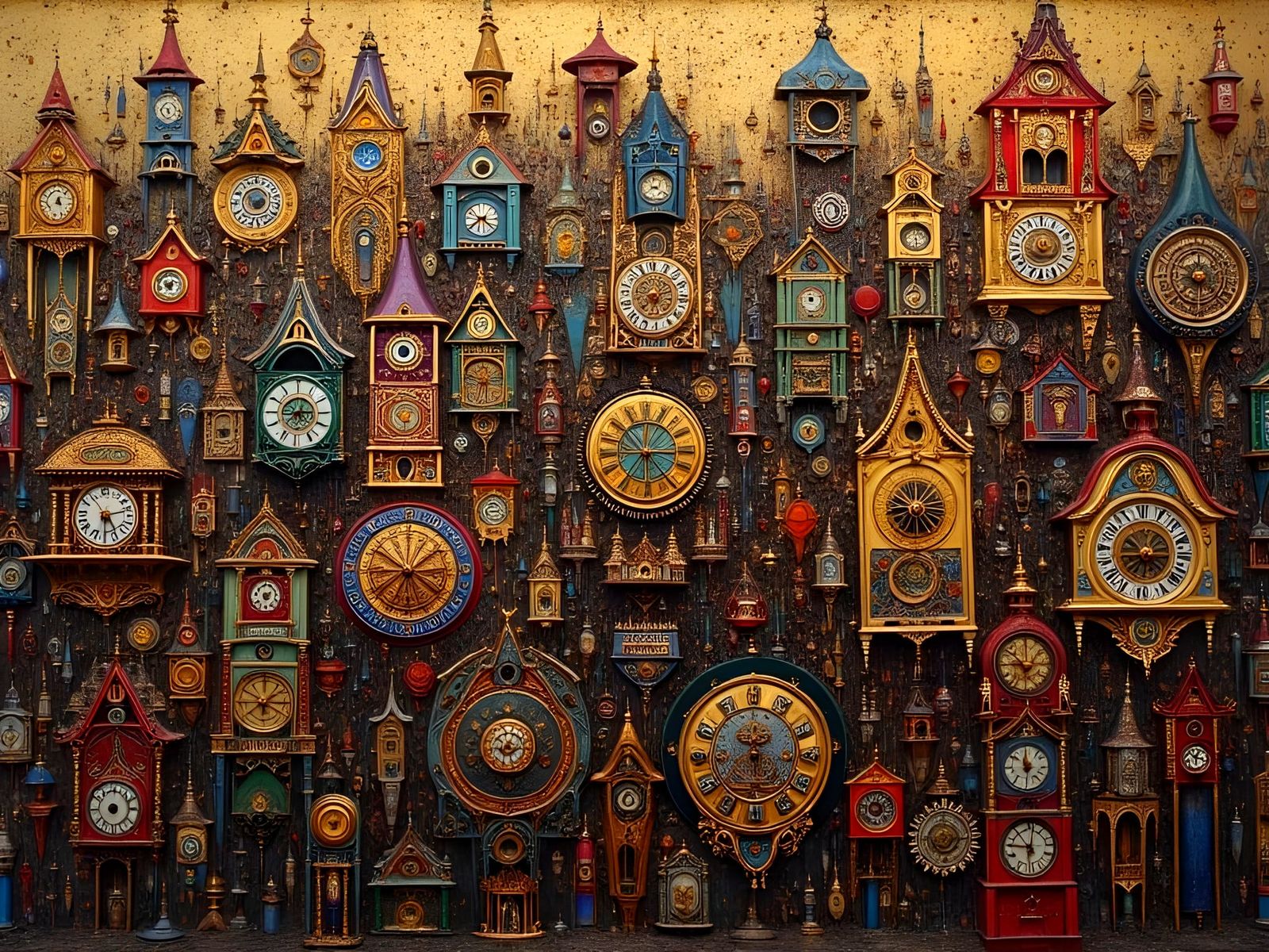 One can never have too many clocks...