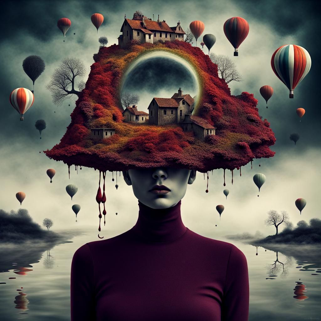 Surrealist Deep Color Exploration of Reason's Limits