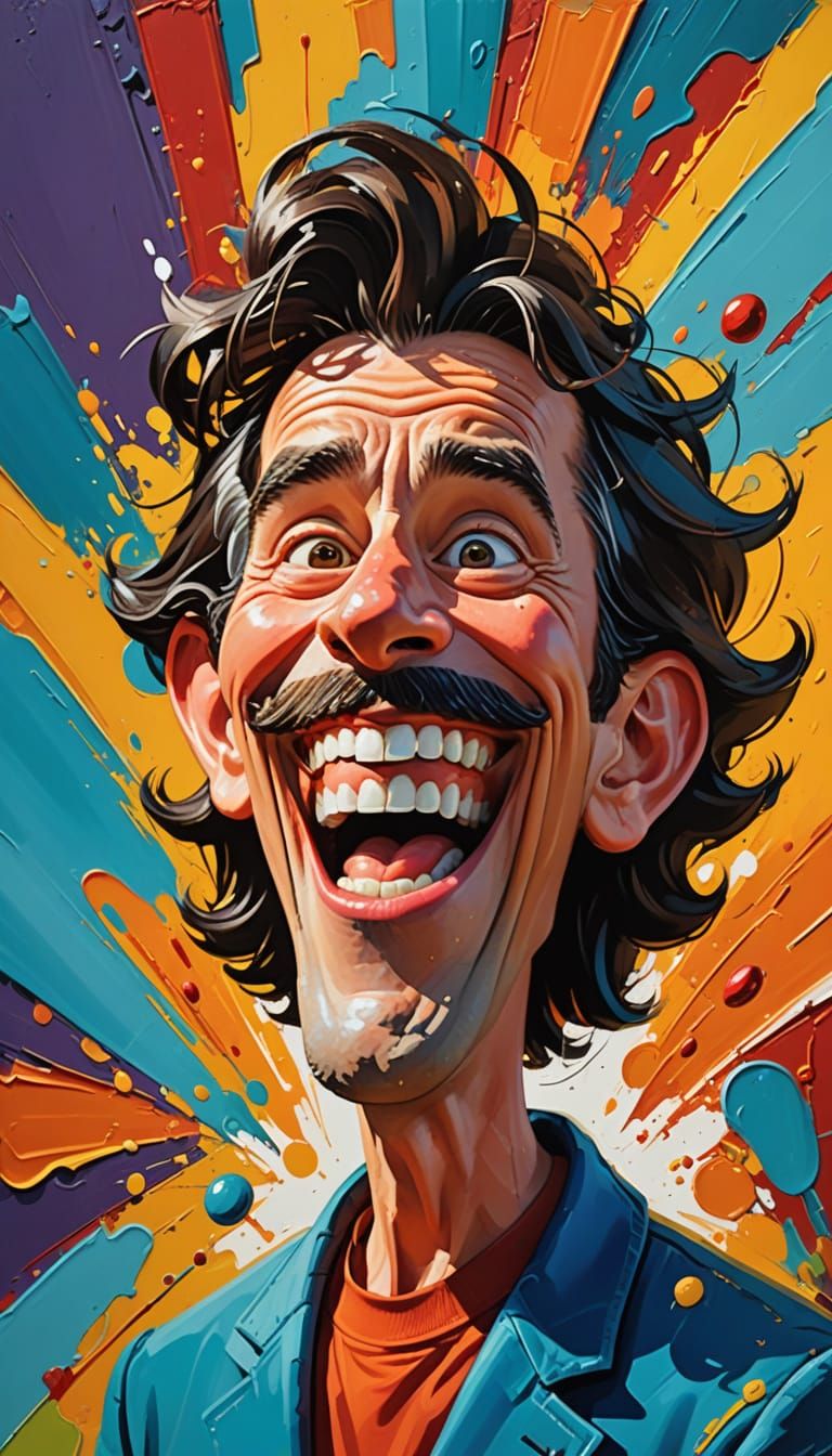 Lovable Cartoon Character Exclaims Nutz!