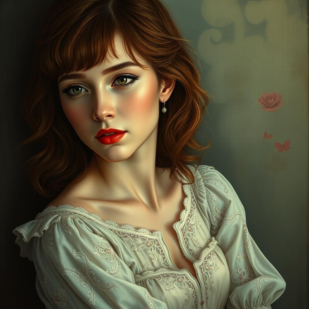 Photorealistic Rendering of a Disappearing Woman