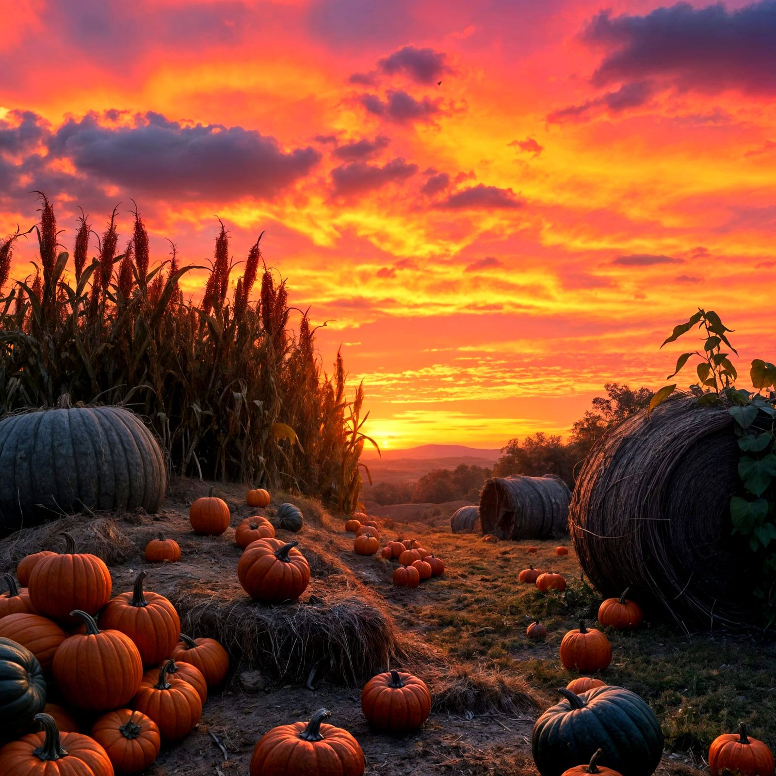 Fantasy Autumn Harvest Celebration