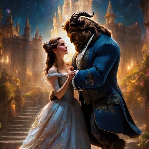 Beauty and the Beast AI Concept