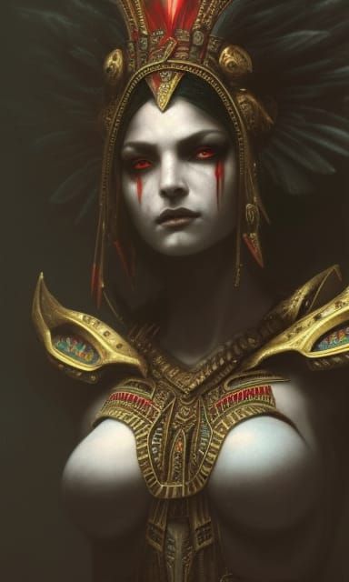 Aztec Priestess