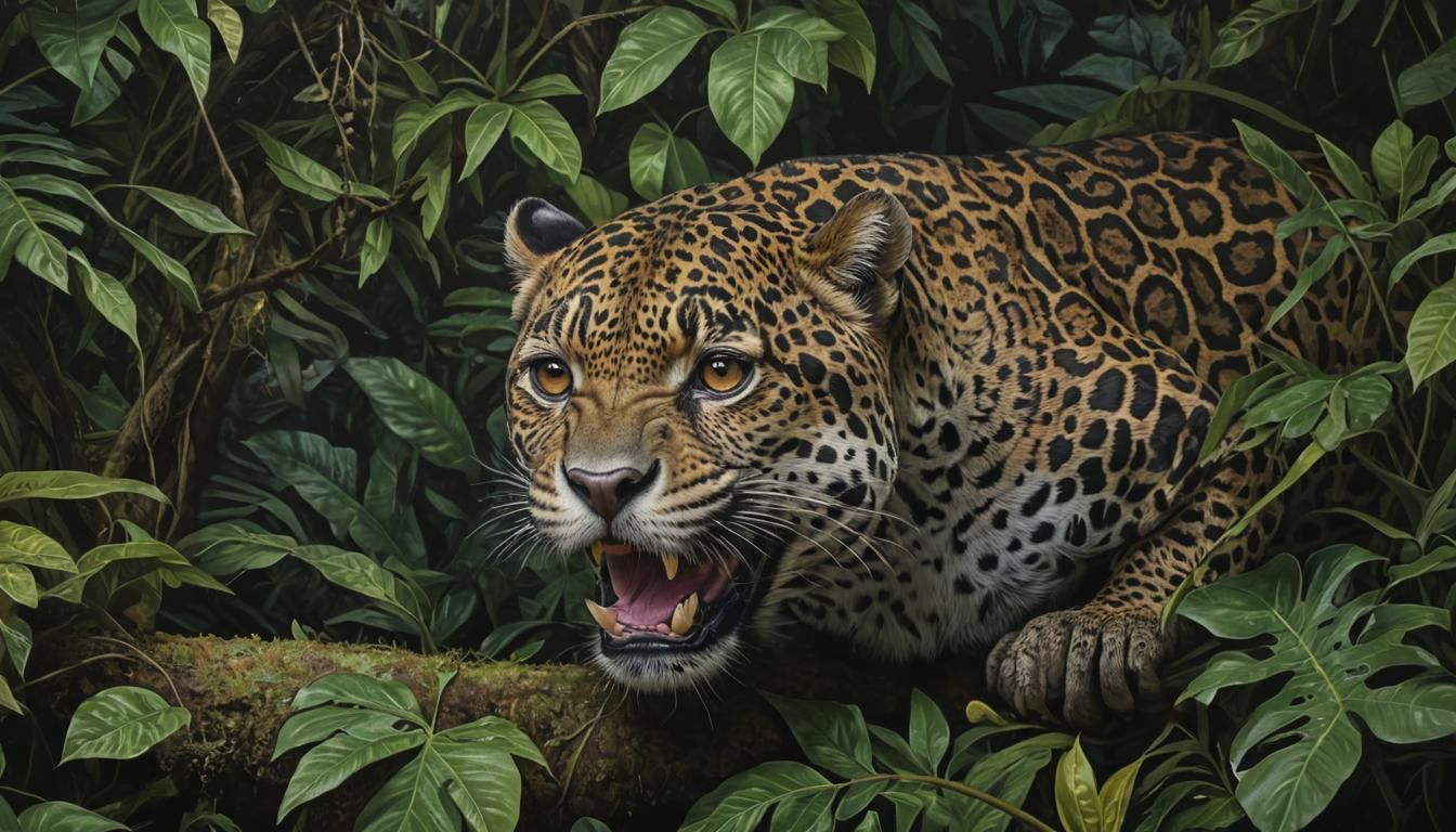 Detailed Portraits of Rainforest Animals