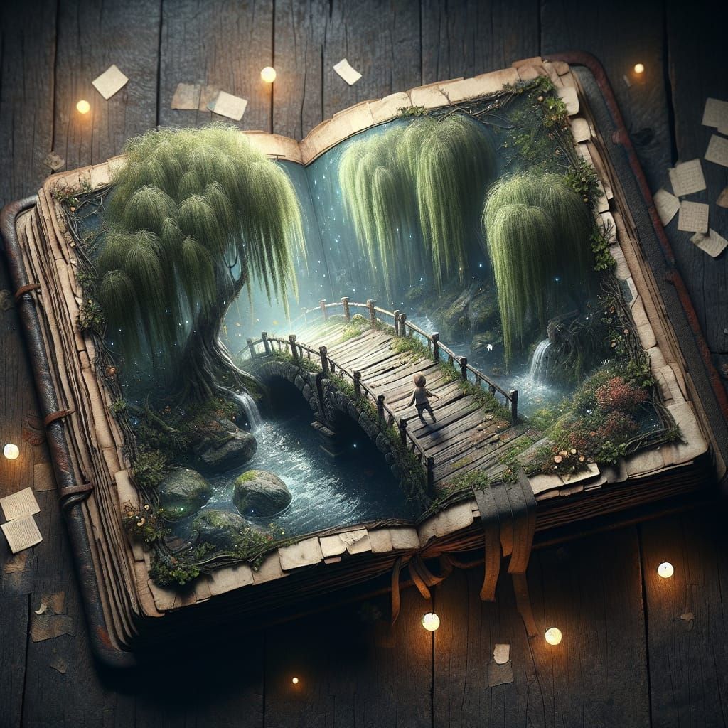 Enchanted Book Opens to Fairy-Tale World in 8K