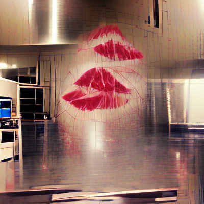 AI-Generated Kitchen Scene from Simple Text Prompt