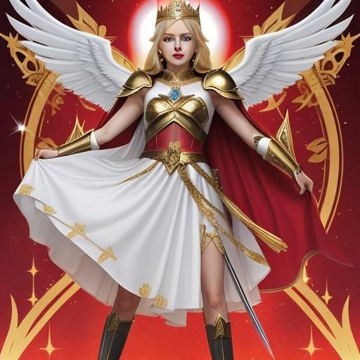 She-Ra Princess with Sword and Golden Armor