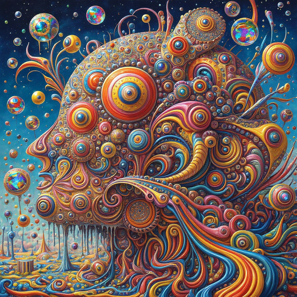 Psychedelic Surrealism: A Fusion of Art Forms