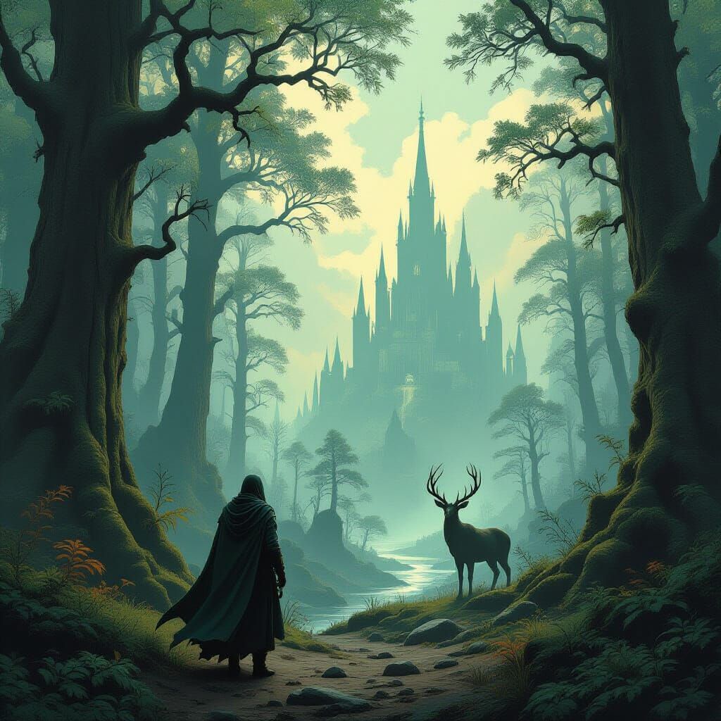 Mystical Realm of Faerghail: Fantasy Art