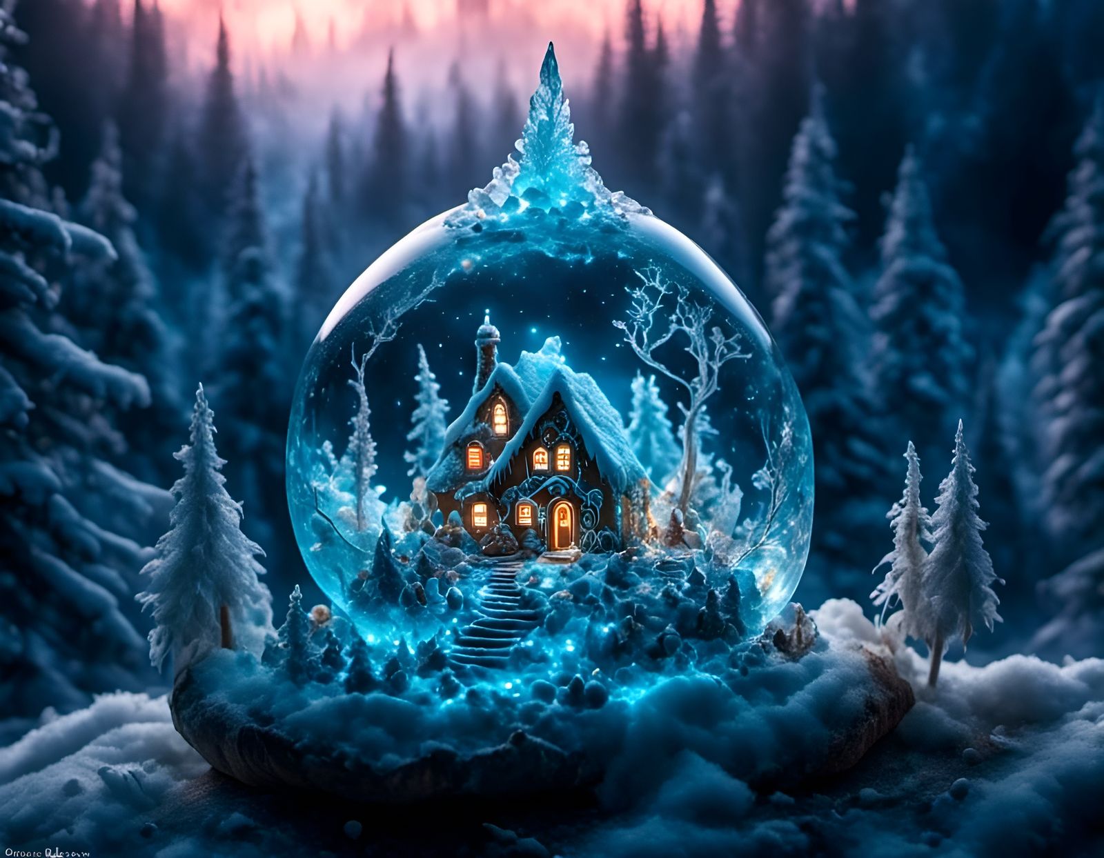 Hidden Winter Village