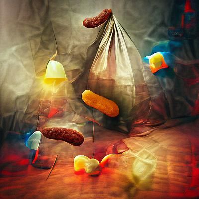 Abstract Surrealism: Eat a Bag of Dicks