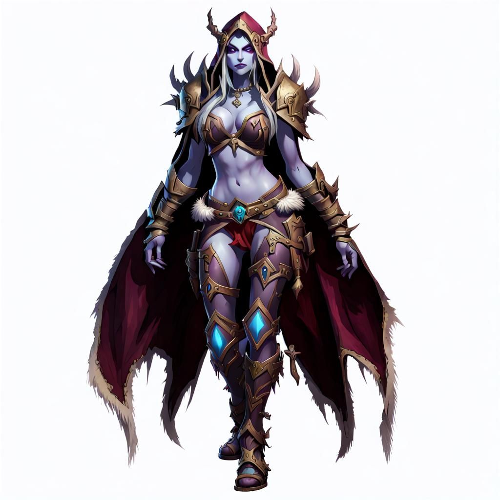 Sylvanas Windrunner Full Length Portrait
