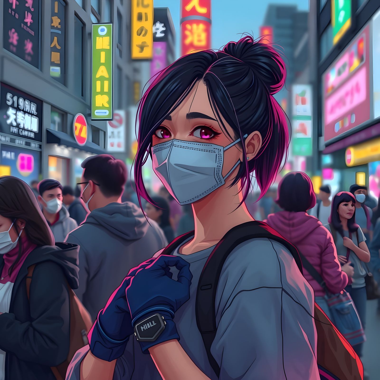 Infectious Abstract AI Art